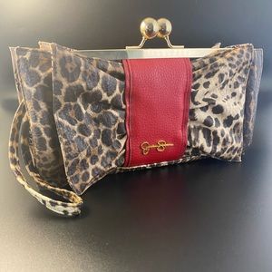 Jessica Simpson | Hand Cheetah Print Clutch Bag
